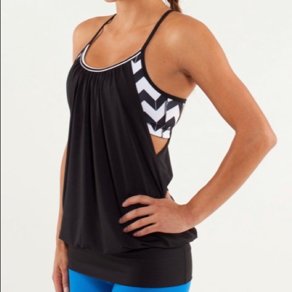 Lululemon No Limits Tank - Chevron - Picture 2 of 12